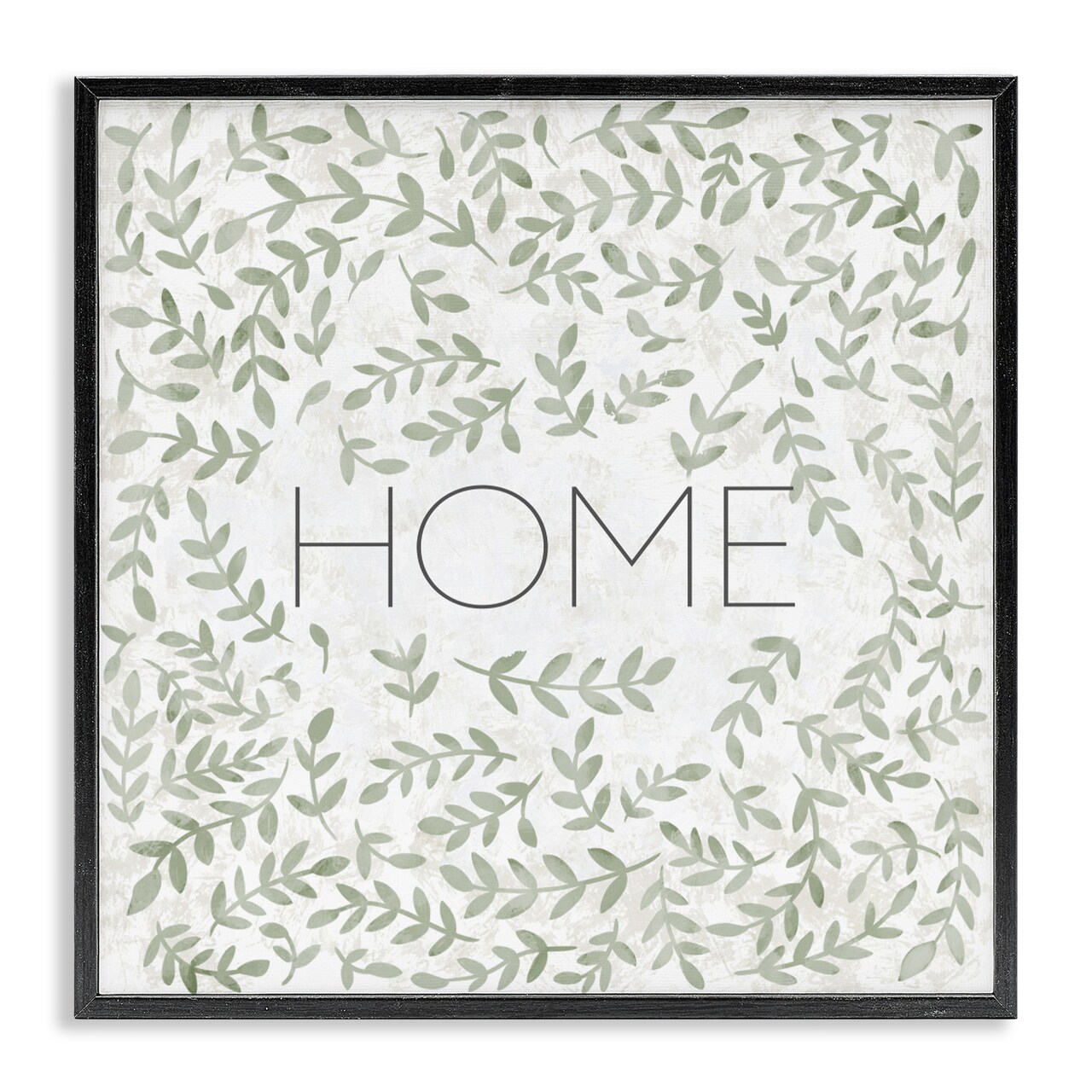 Stupell Industries Curved Ivy Sprigs Greenery Framed Giclee, design by SD Graphics Studio